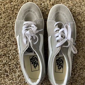Vans old school grey low-top sneakers